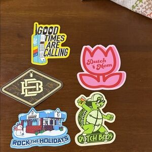 Dutch Bros Sticker Set